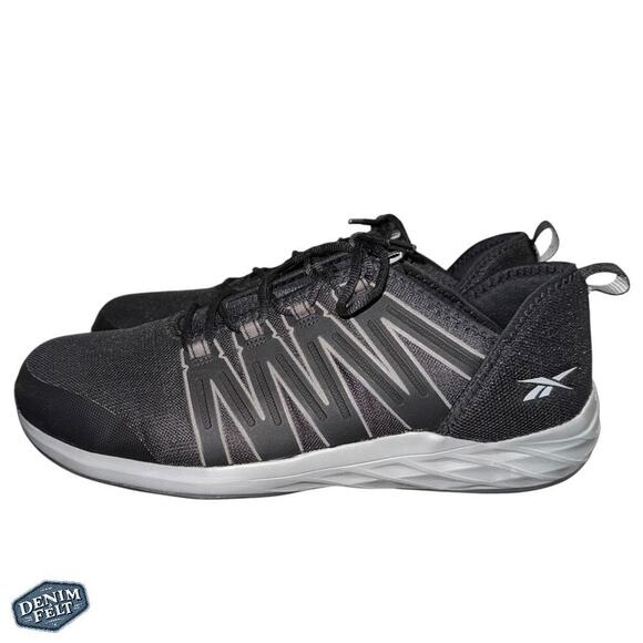 Reebok Work Steel Toe Black Shoes Men’s 15W RB2211 Slip Resistant EH SR main image 9